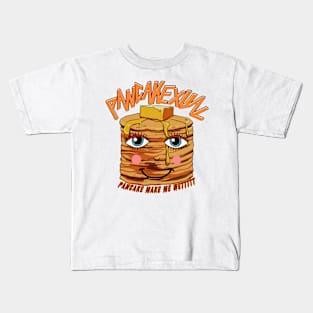 Pancakexual, pancake orientation. Kids T-Shirt